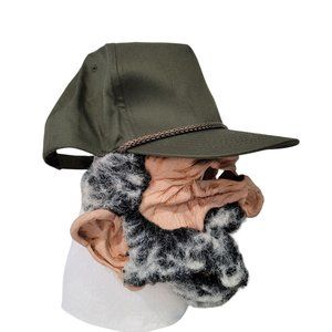 zagone old man mask with hat and beard halloween scary fun funny